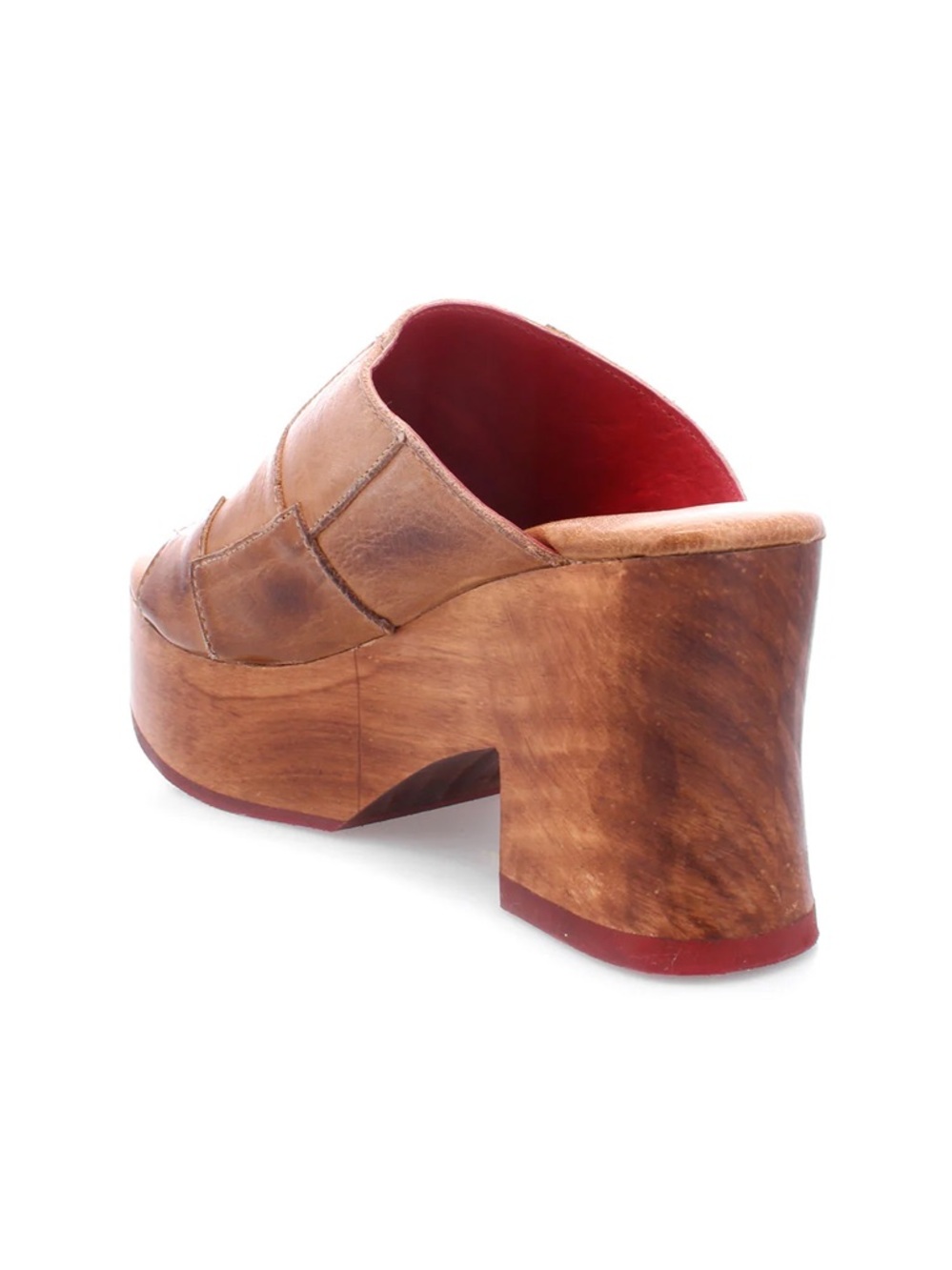 Bed Stu Vanquish Platform Heels Sandals Tan Rustic NEW - Picture 5 of 8